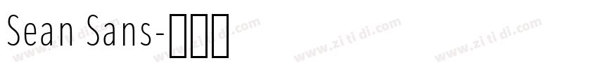 Sean Sans字体转换 Sean Sans字体转换